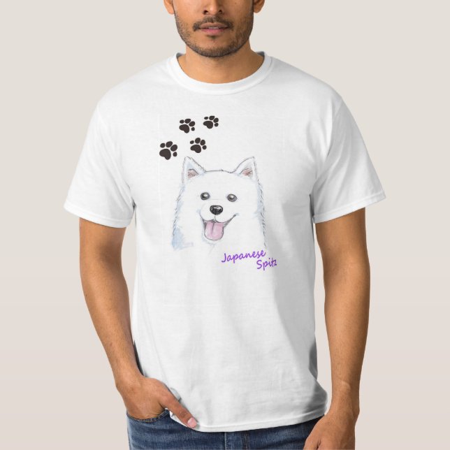 Japansk SpitzT-tröja Tee (Framsida)