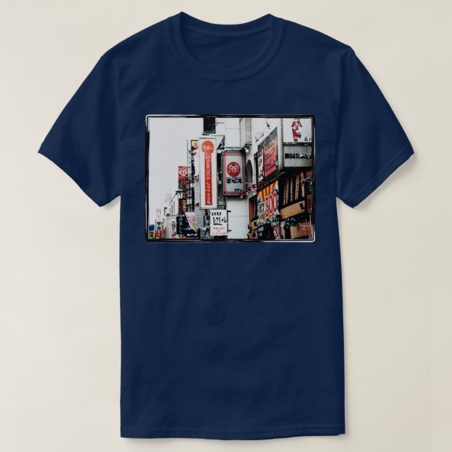 Japansk stad t shirt (Design framsida)