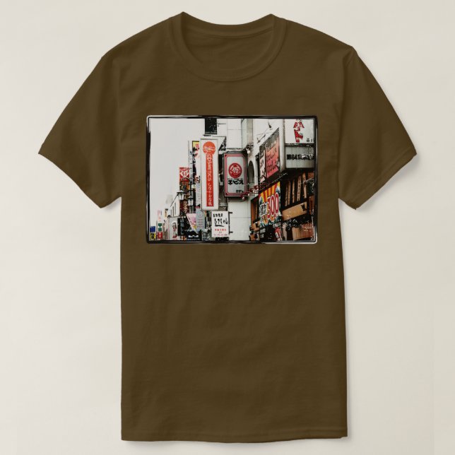 Japansk stad t shirt (Design framsida)