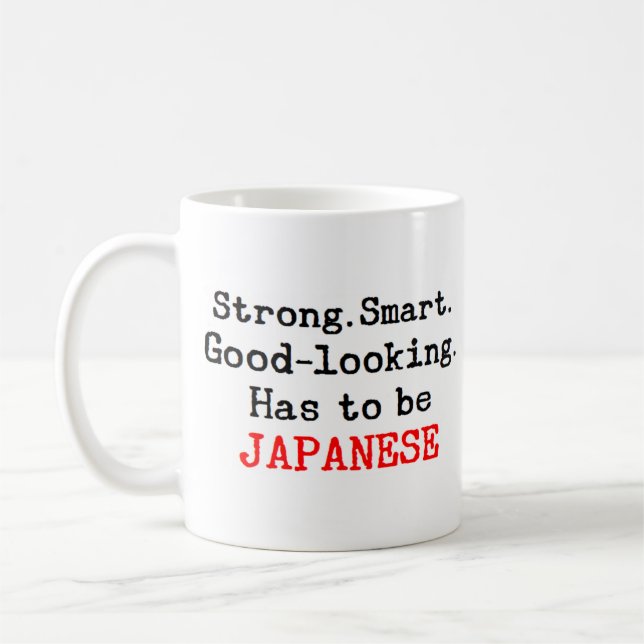 japansk stark kaffemugg (Vänster)
