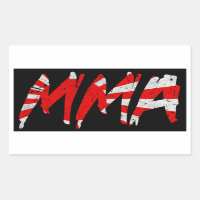 Japansk Stigning Sol Flagga MMA Sticker