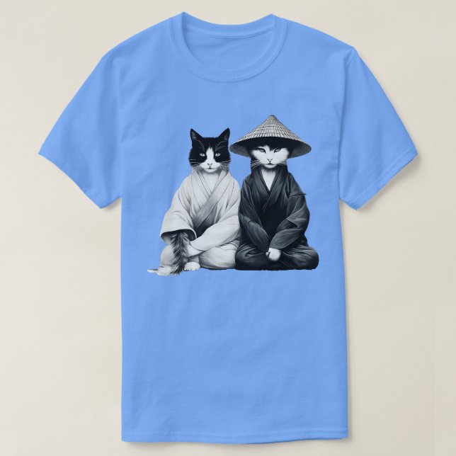 Japansk Stil Cat T Shirt (Design framsida)