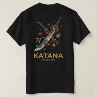 Japansk stil - Katana stål T Shirt