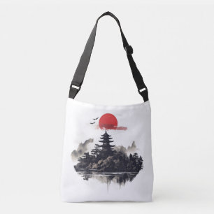 Japansk Stil-samling Axelväska