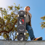 Japansk stil-skiva för skateboard<br><div class="desc">Japansk stil-skatebock för skateboard som du kan anpassa</div>