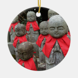 Japansk stils beskyddande gudom för barn Japan Julgransprydnad Keramik