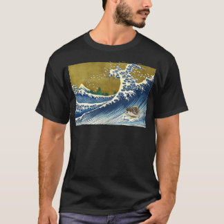 Japansk Surfing Hedgehog Art Tee