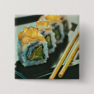 Japansk sushi knapp