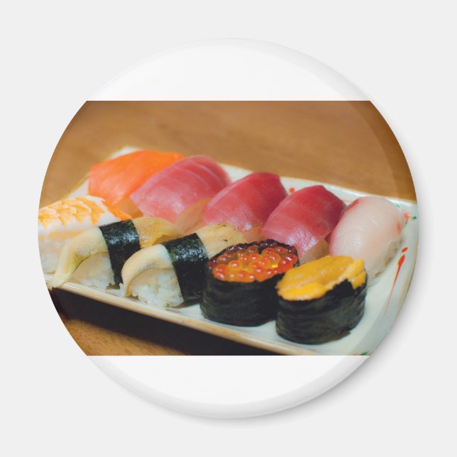 Japansk sushi magnet (Framsidan)