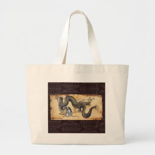 Japansk TattoArt Dragon Bag Jumbo Tygkasse