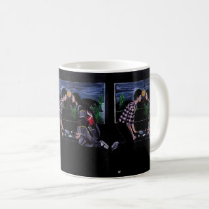 Japansk teceremoni-målning av Alfred Fox Kaffemugg