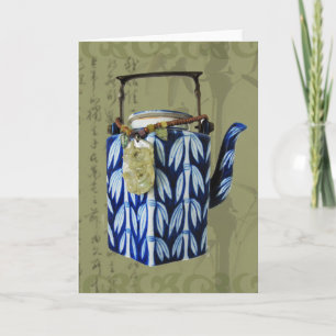 Japansk tekannaCollage Kort