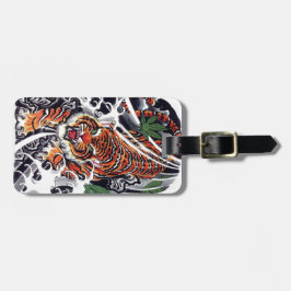 Japansk Tiger & Lönn Design Bagagebricka