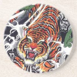 Japansk Tiger & Lönn Design Underlägg