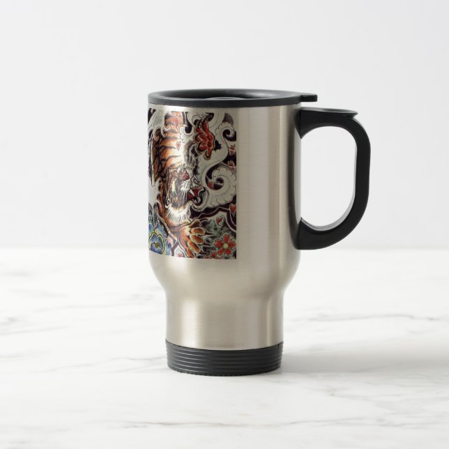 Japansk tiger tatuering resemugg (Höger)