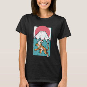 Japansk tigerestetik Japan Mt Fuji Fujiyama Su T Shirt