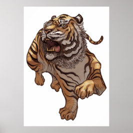 Japansk tigerodling poster