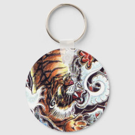 Japansk tigertato nyckelring