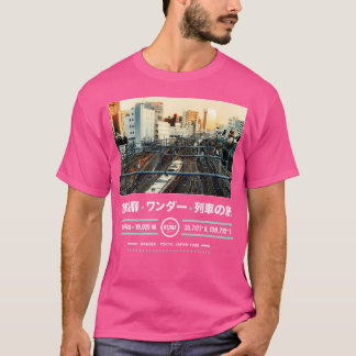 Japansk Tokyo Aesthetic Art Streetwear Retro Grap T Shirt