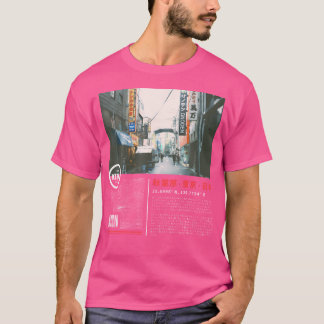 Japansk Tokyo Cyberpunk Art Streetwear Retro Grap T Shirt