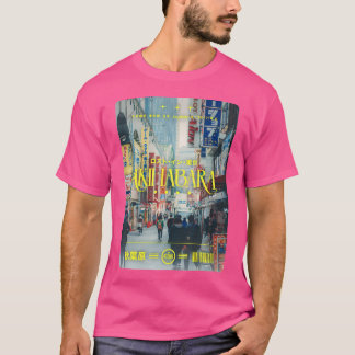 Japansk Tokyo Cyberpunk Art Streetwear Retro Grap T Shirt