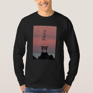 Japansk Torii Arch Streetwear Vaporwave Aesthetic T Shirt