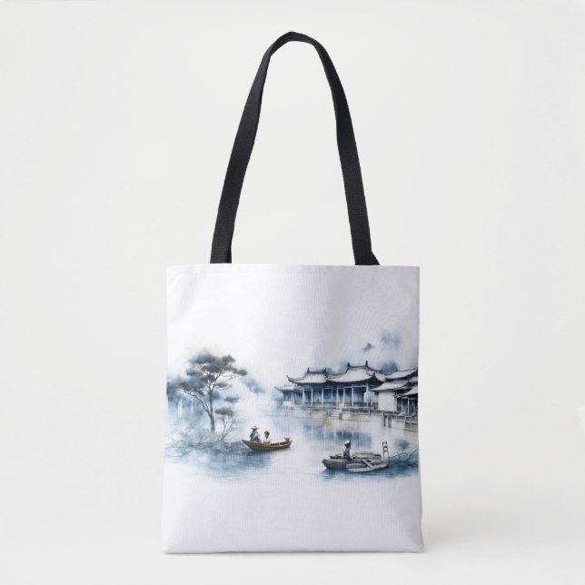 Japansk Tote Bag 2 Tygkasse (Framsida)