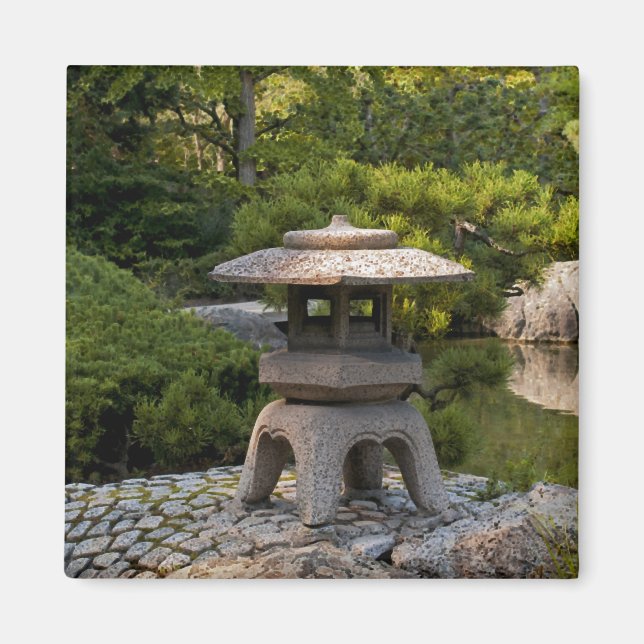 Japansk Trädgård Magnet (Framsidan)