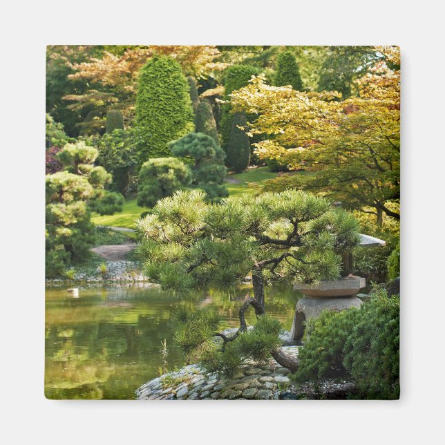 Japansk Trädgård Magnet (Framsidan)