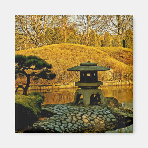 Japansk trädgård magnet