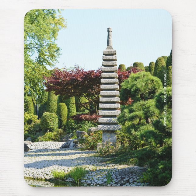 Japansk Trädgård Musmatta (Framsidan)