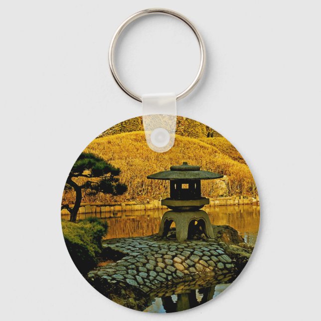 Japansk trädgård nyckelring (Framsida)
