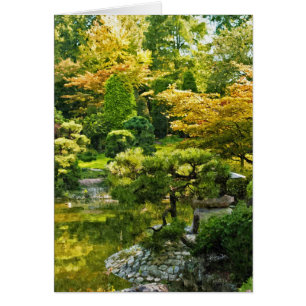 Japansk trädgård OBS kort