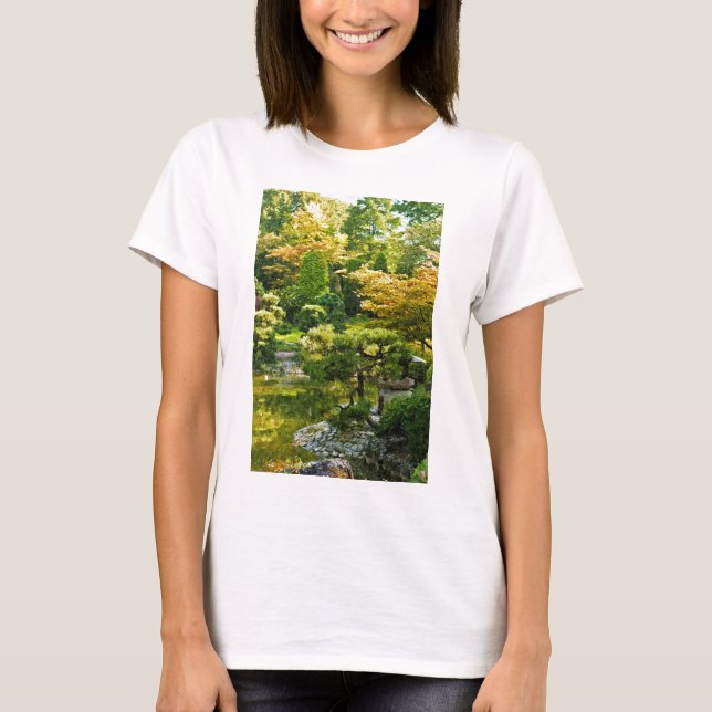 Japansk trädgård t shirt (Framsida)