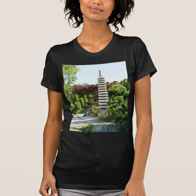 Japansk trädgård tee (Framsida)