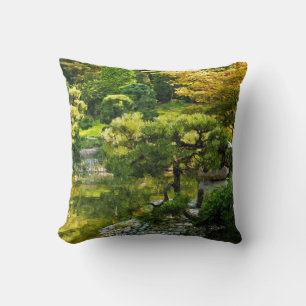 Japansk trädgård - traditionell estetik kudde