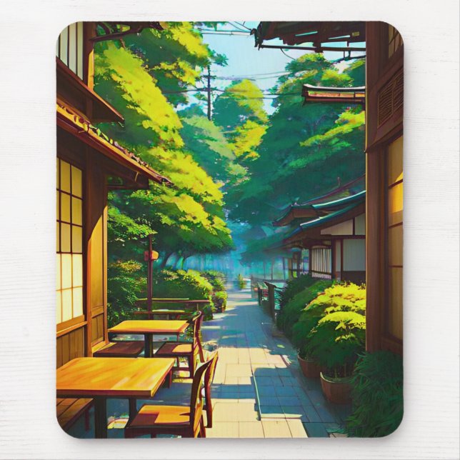 Japansk Trädgårds Utecafé Musmatta (Framsidan)