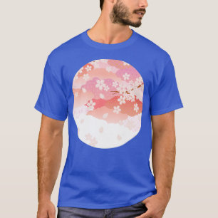 Japansk traditionell blomma Mönster 2 T Shirt