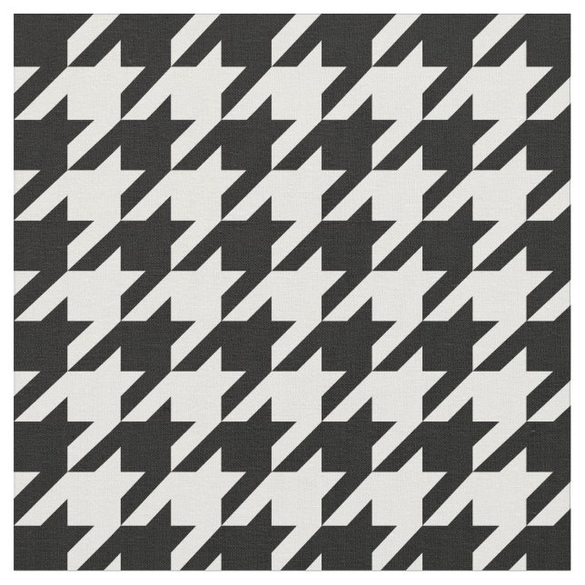 Japansk traditionell design3-IDORI-Svart&vit Tyg (Närbild)