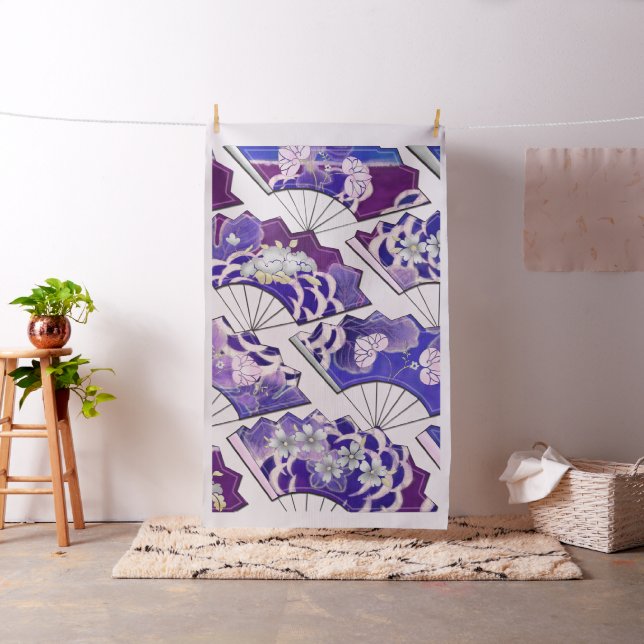 Japansk traditionell Fläkt Tyg (In Situ)