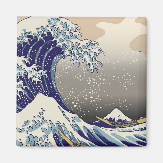 Japansk tsunami magnet (Framsidan)