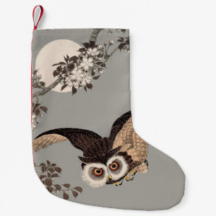 Japansk Uggla, Måne, nattlinda Liten Julstrumpa