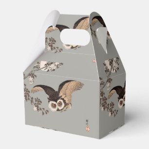 Japansk Uggla, Måne, nattlinda Presentaskar