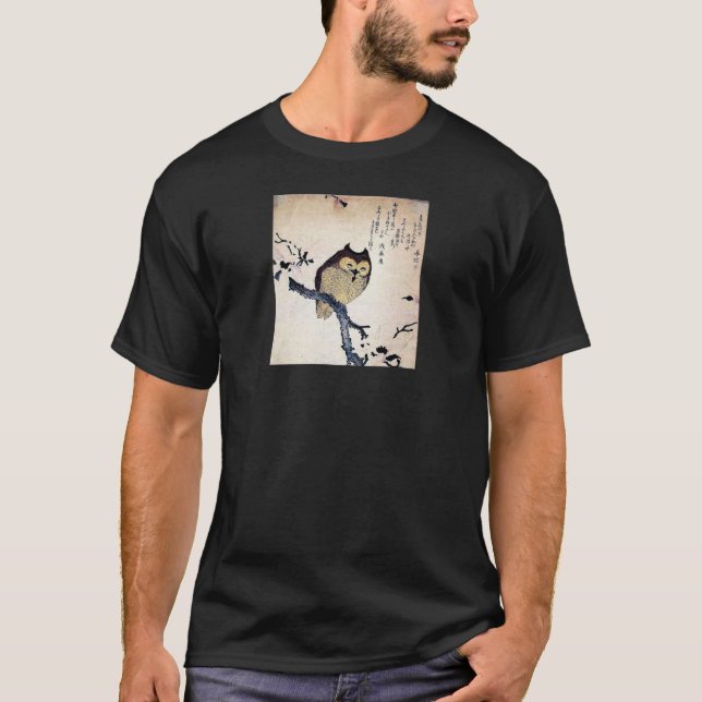 Japansk uggla t-shirt (Framsida)