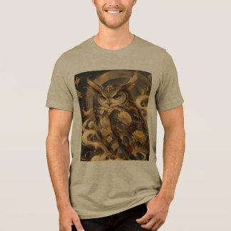 Japansk ugglekonst | Traditionell uggleskyddande d T Shirt