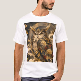 Japansk ugglekonst | Traditionell uggleskyddande d T Shirt