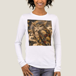 Japansk ugglekonst | Traditionell uggleskyddande d T Shirt