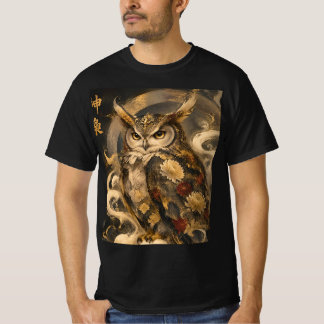 Japansk ugglekonst | Traditionell uggleskyddande d T Shirt
