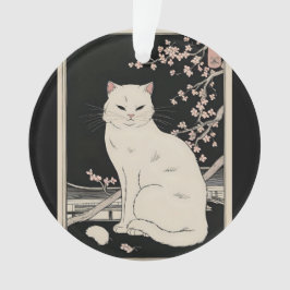 Japansk ukiyo e cat art