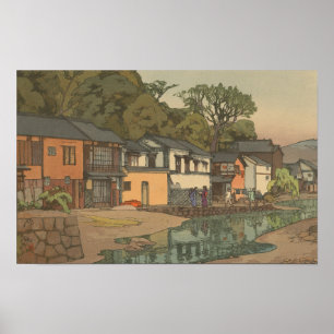 Japansk Ukiyoe Art (Hiroshi Yoshida) Poster